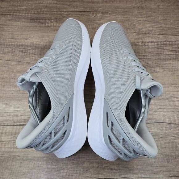 Kizik Athens Handsfree Men's Size 11.5 Gray Comfort Sneakers (F4FC DATHLG01-1D) - Picture 6 of 9